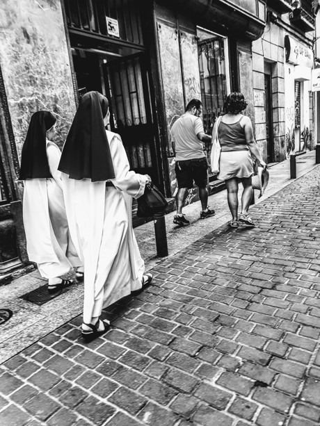 Esas monjas en el barrio de las letras